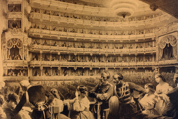 Предсталение в театре. Изображение взято с Яндекс картинок.