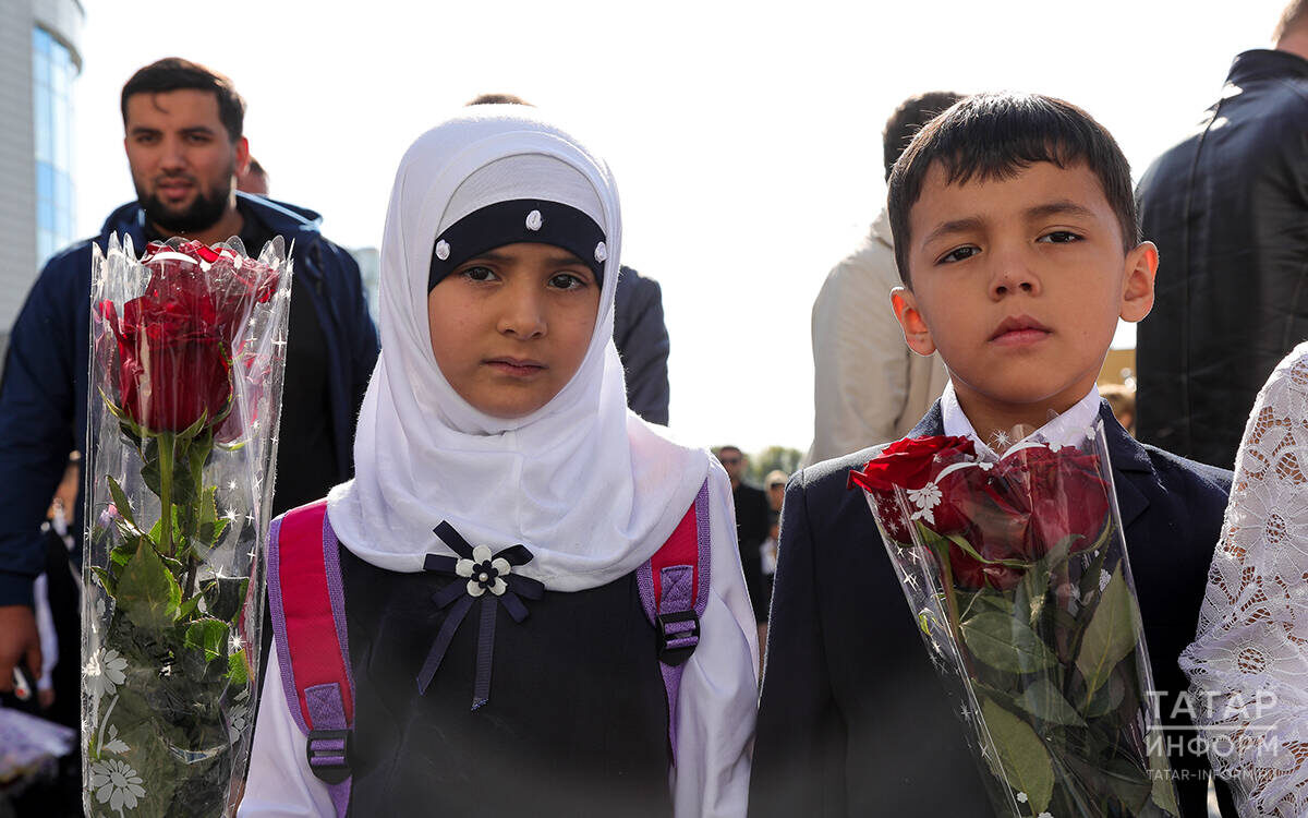 ​По федеральному закону, который начнет действовать с 1 апреля, детей мигрантов будут тестировать на знание русского языка для приема в школы. Фото: © Салават Камалетдинов / «Татар-информ»