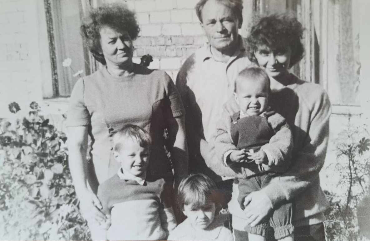 Моя бабушка и дедушка, которые жили на Буранном