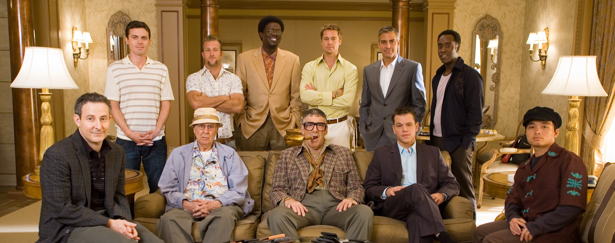 Да, да, как в том фильме, "11 друзей Оушена"