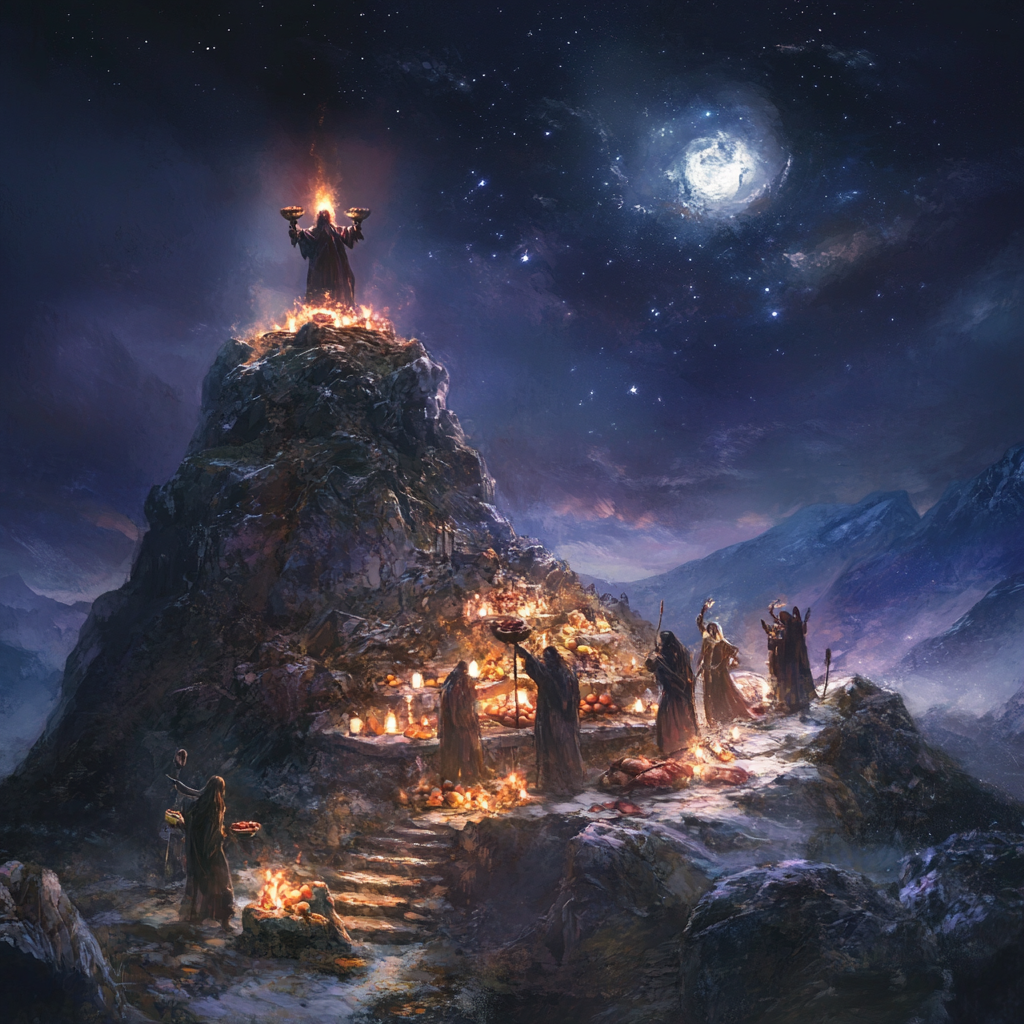 Колдуны, ведьмы, подношения