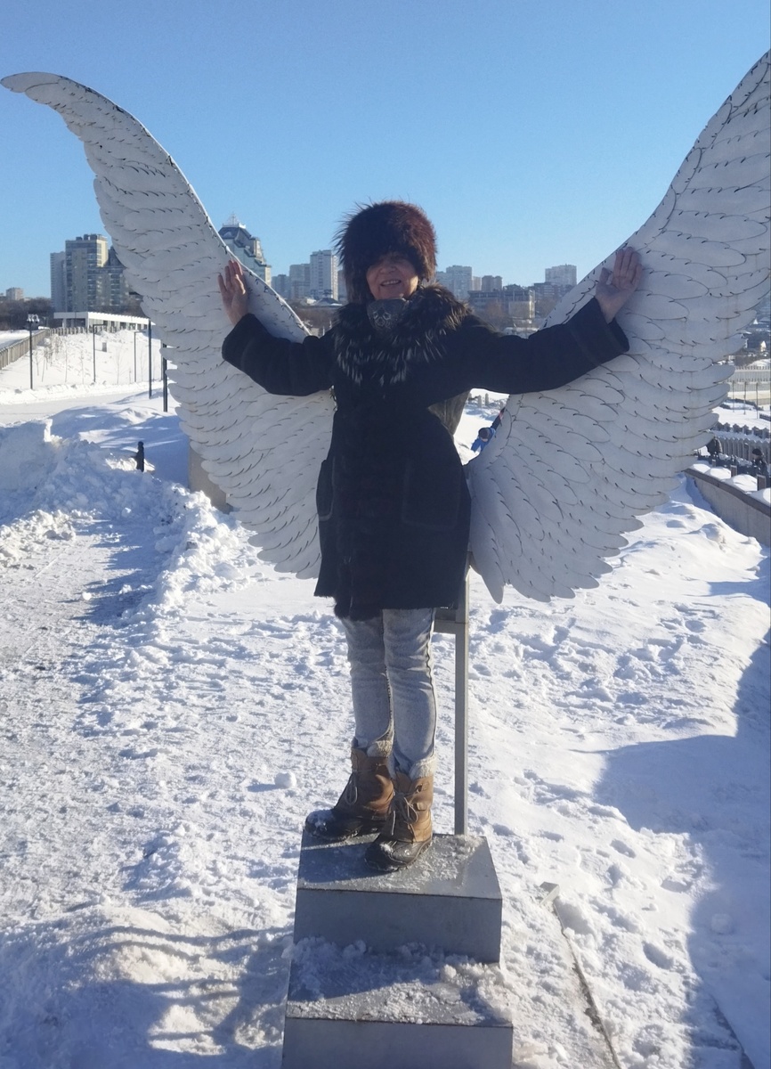 Вот такие у меня выросли крылья!