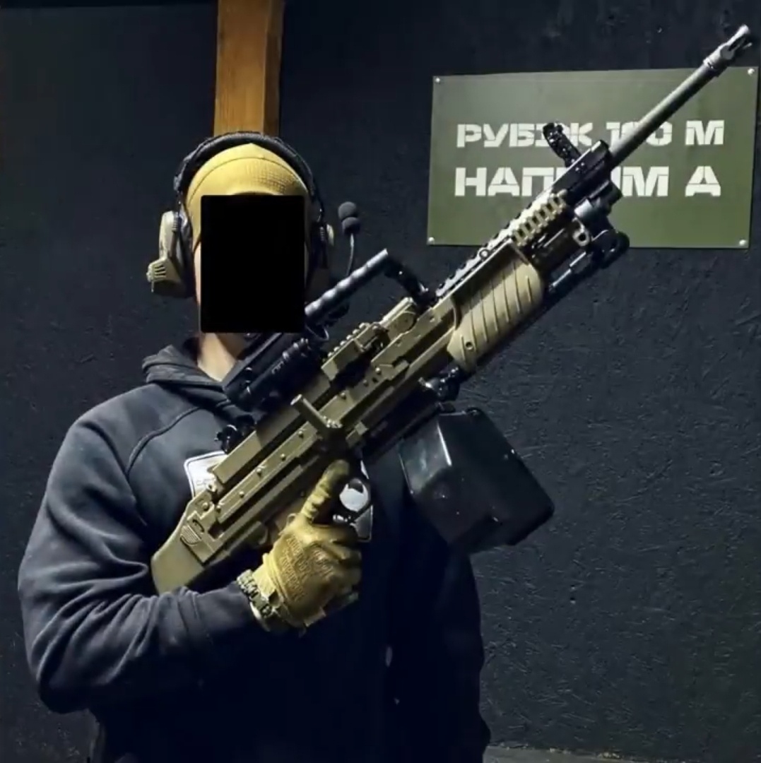 Лёгкие пулемёты Хеклер Кох MG4 на фото из Украины