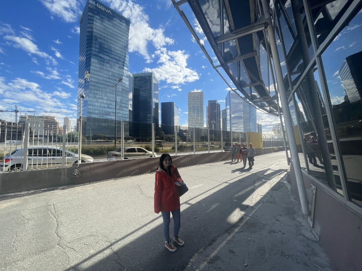 Порт, откуда отправляется паром из Буэнос-Айреса, расположен в деловом центре города