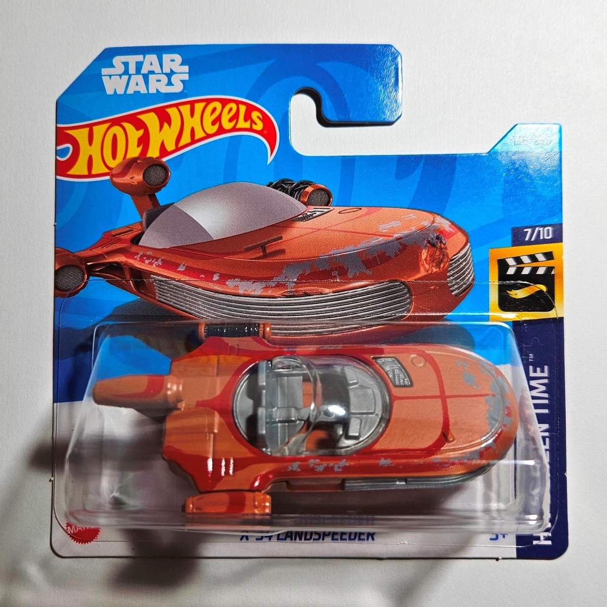 Машинка X-34 LANDSPEEDER из моей коллекции в упаковке (листать вправо).