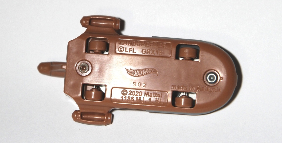 Днище машинки X-34 LANDSPEEDER из моей коллекции.