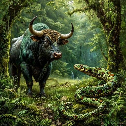 Мудрая Змея и упрямый Бык