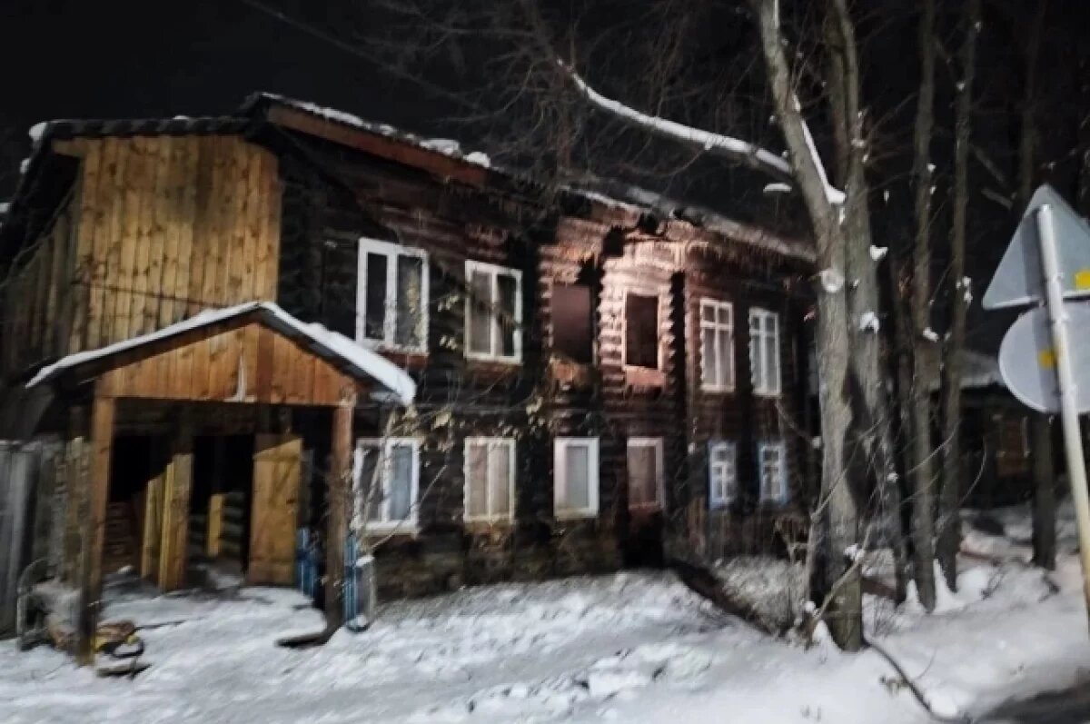    На Урале двухлетний мальчик получил ожоги при пожаре