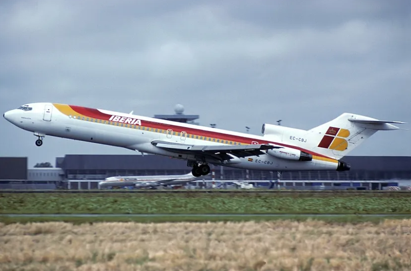 Самолет Iberia Boeing 727. Источник изображения: Википедия
