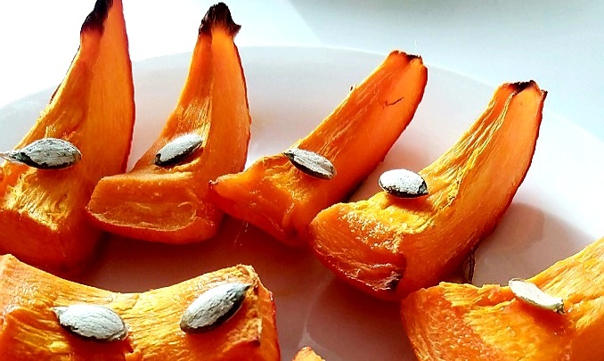 Тыква запечённая.