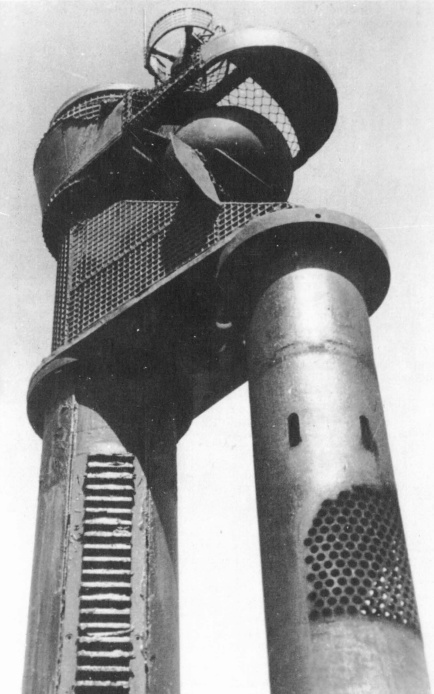 Так выглядела голова шнорхеля на лодках XXI проекта, фото с U-2518.