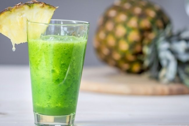    Рецепт смузи с сельдереем, ананасом и яблоком