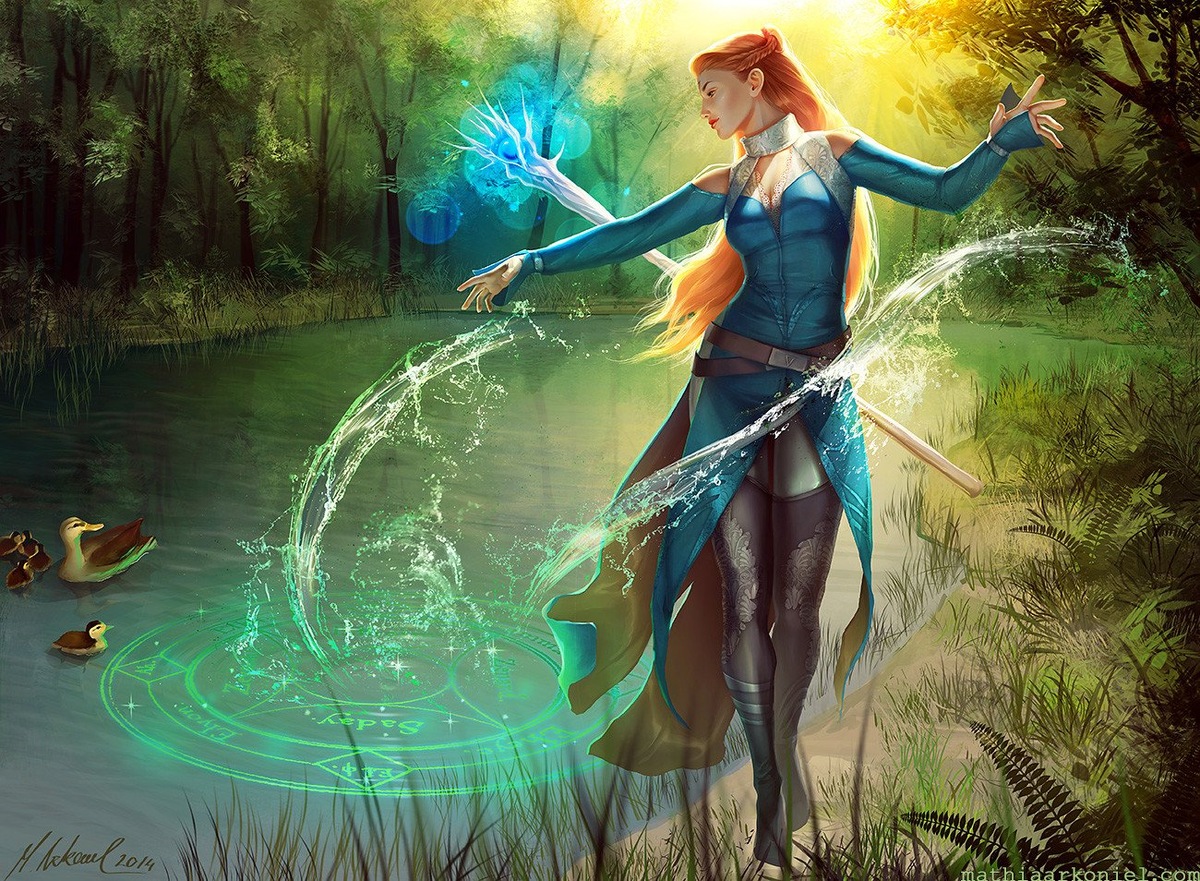 Девочка маг