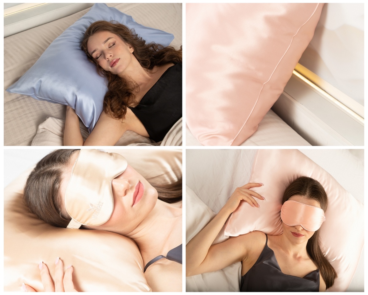 Наши наволочки из натурального шёлка Grade 6А плотностью 22 момми долговечны и гипоаллергенны