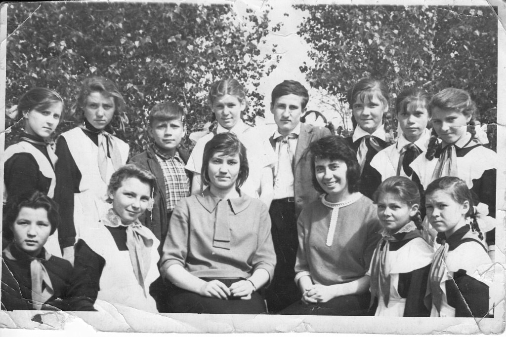 8 "А" класс.1967 год. Все полны надежд.