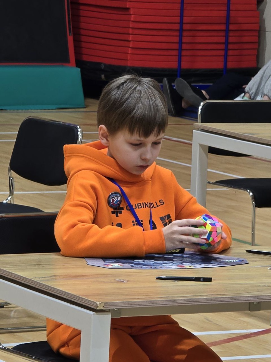 Первые соревнования Тимофея. И сразу - международные!