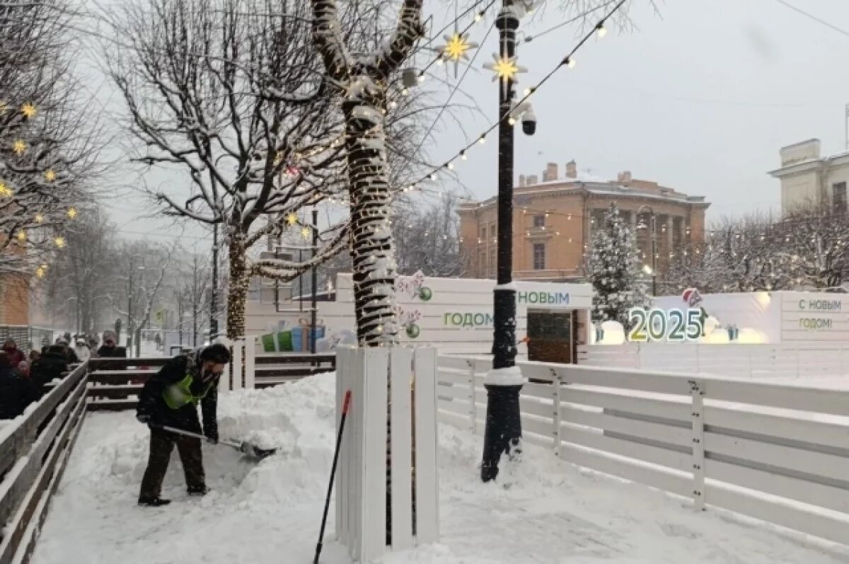    В Омске сложились неблагоприятные погодные условия