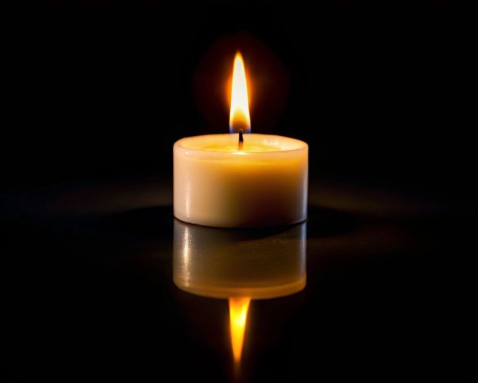    Свеча. Траур. Источник: нейросеть Recraft AI