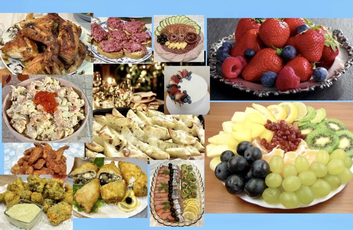 Невестка попросила и я составила беспроигрышное меню на празднование Дня рождения её сына: вкусные идеи - горячие, закуски и салаты(делюсь)