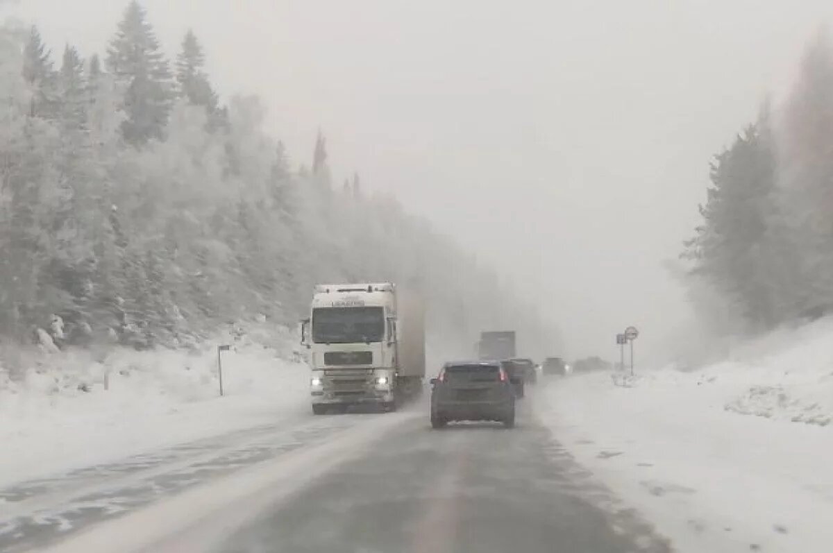    На дорогах Башкирии частично сняли ограничения для проезда транспорта