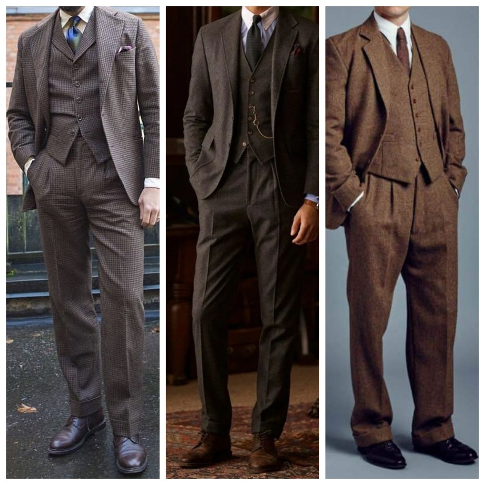 Примеры мужских образов 1920-х годов