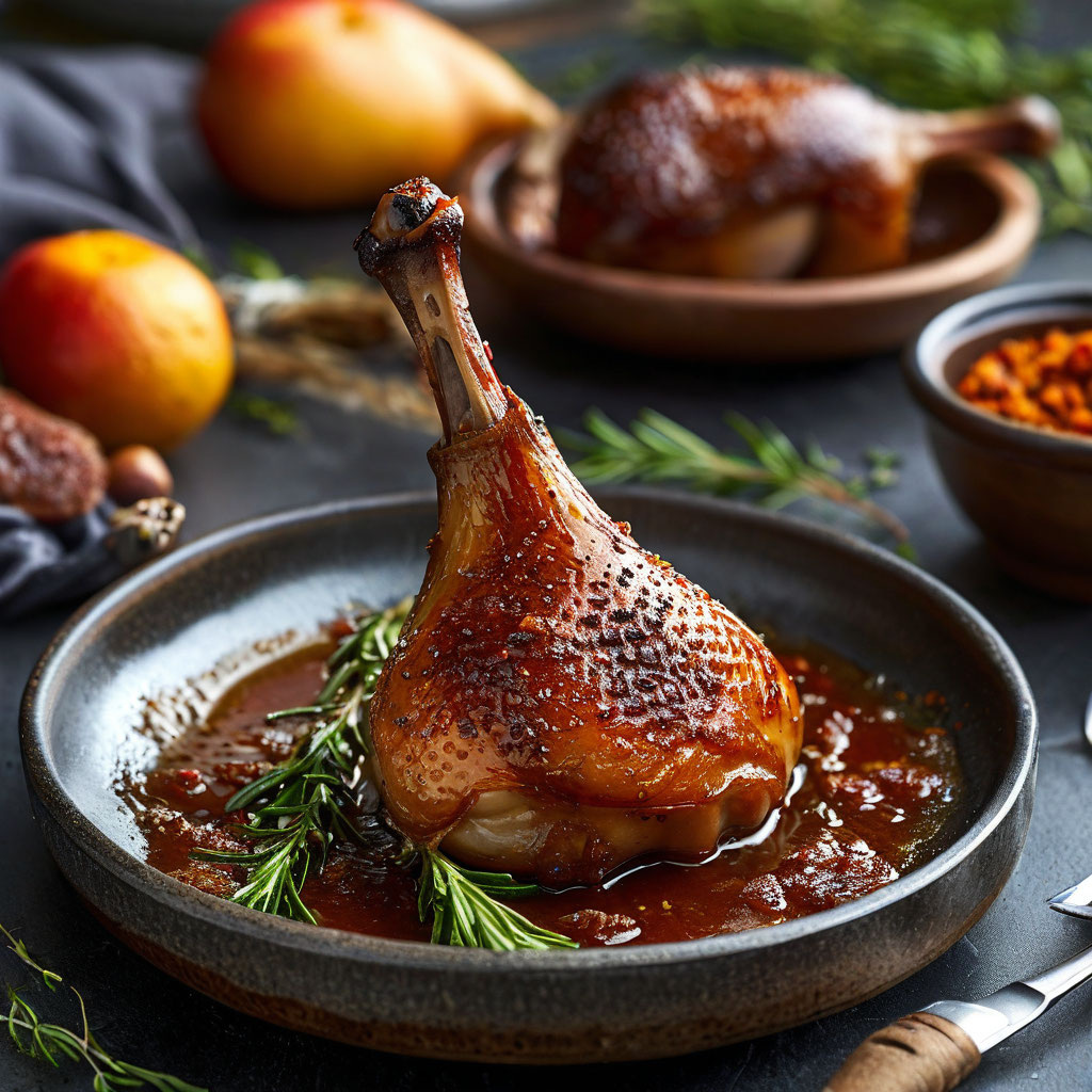 Название «конфи» звучит очень изысканно и элегантно, как будто речь идёт о каком-то деликатесе. Но на самом деле, конфи может быть приготовлено из самых обычных продуктов, таких как курица или утка. И всё равно, благодаря этой технологии, блюдо будет иметь неповторимый вкус и аромат.