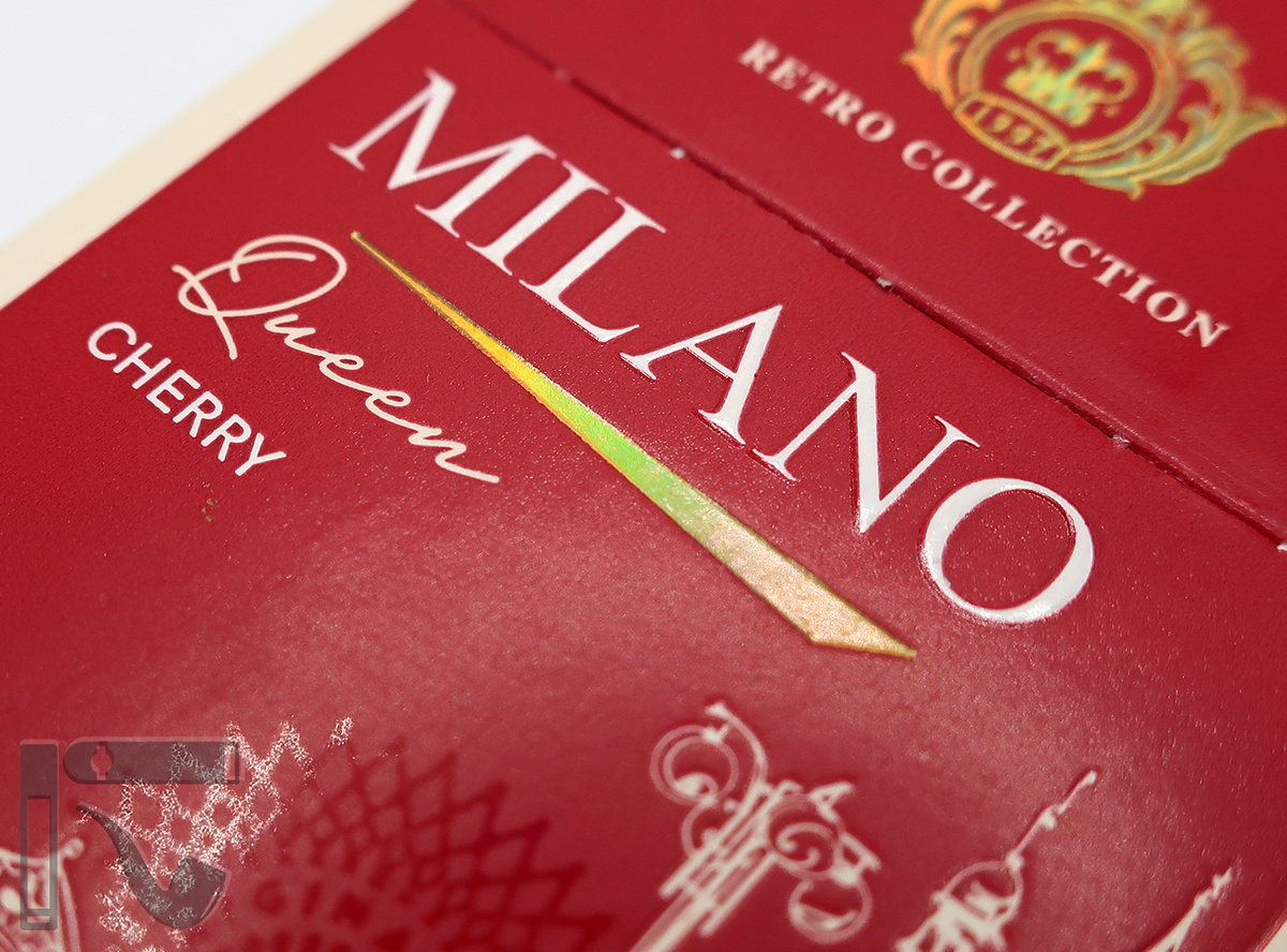 Сигареты Milano Retro Collection Cherry. Фото: © канал "Уголок Курильщика"