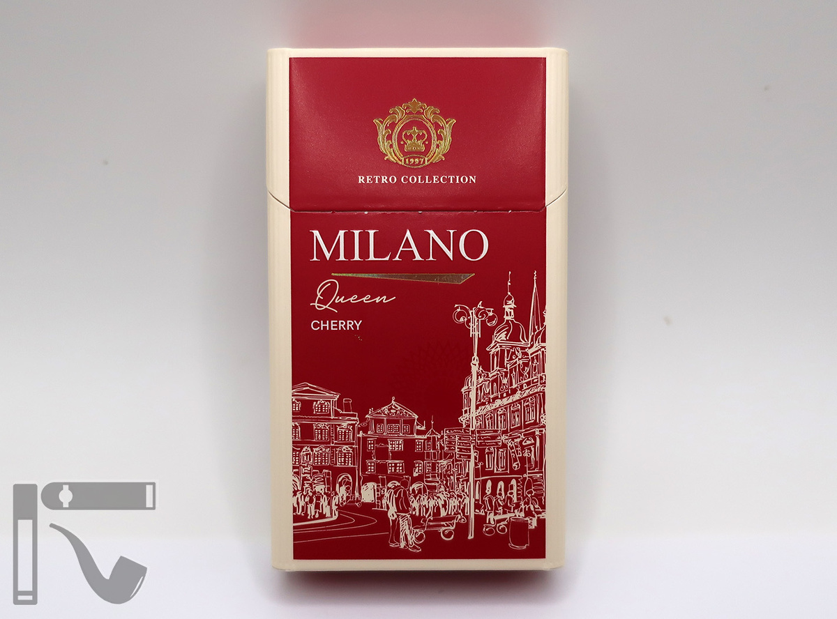 Сигареты Milano Retro Collection Cherry. Фото: © канал "Уголок Курильщика"