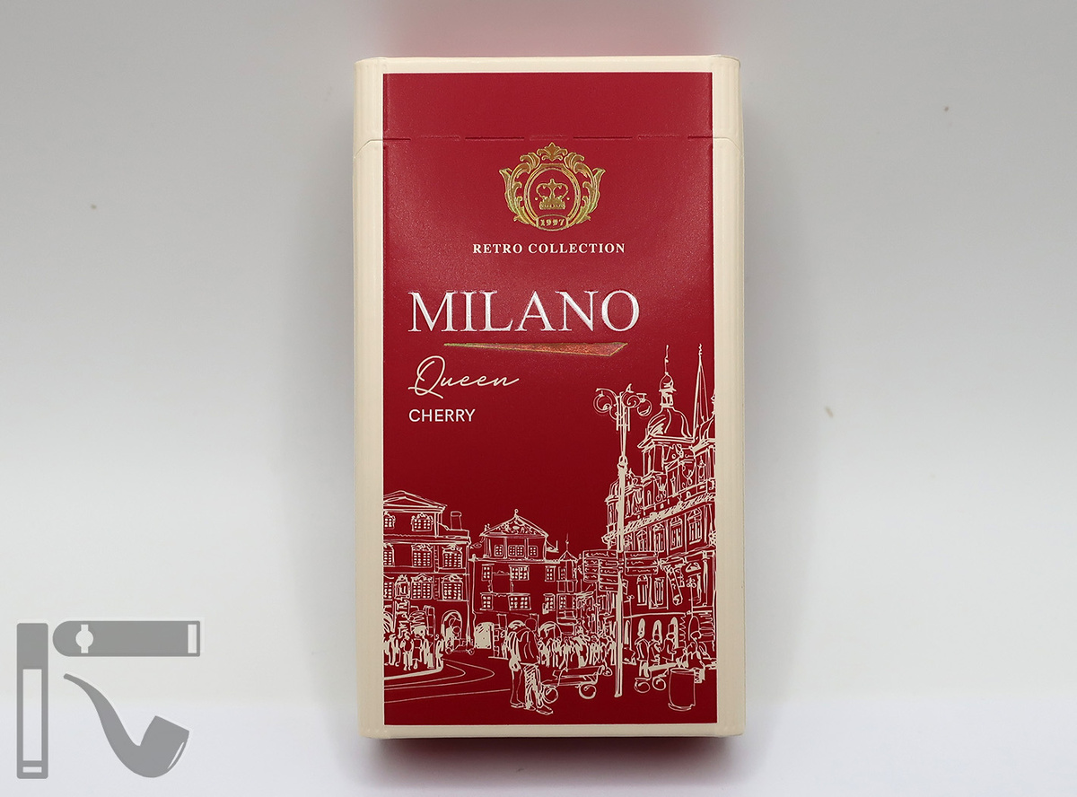 Сигареты Milano Retro Collection Cherry. Фото: © канал "Уголок Курильщика"