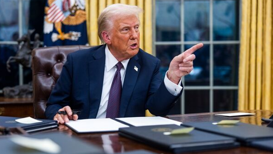    Президент США Дональд Трамп, январь 2025 Автор фото: bloomberg.com