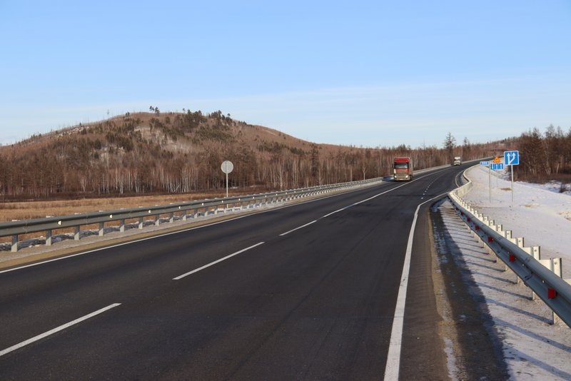     Участок трассы Р-297 Амур в Забайкалье ввели в эксплуатацию после ремонта