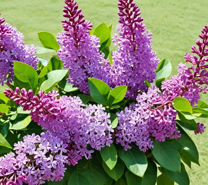 Куст сирени