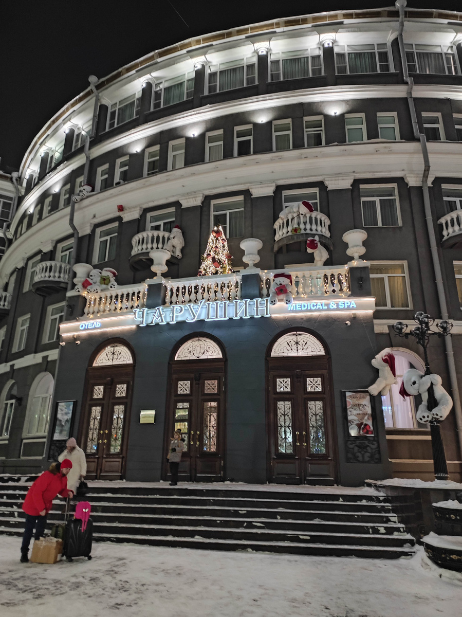 В этом отеле мы жили летом 