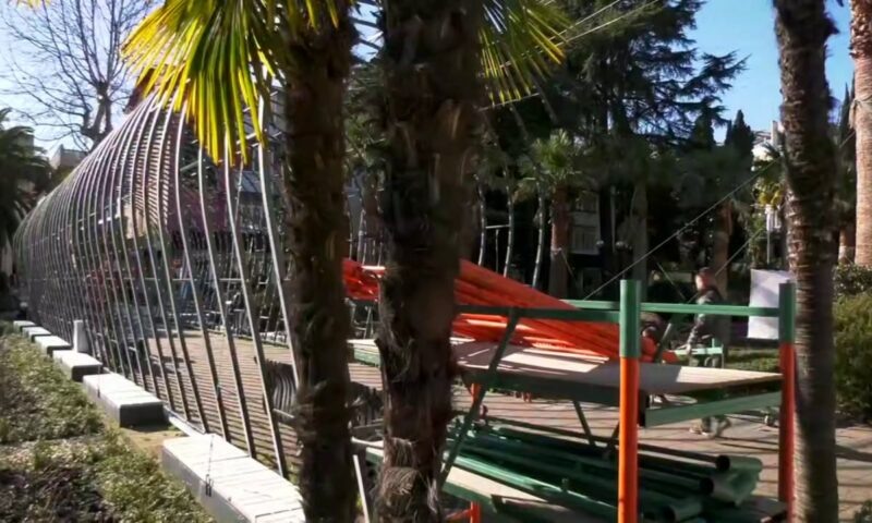    Скриншот видео пресс-службы администрации Сочи