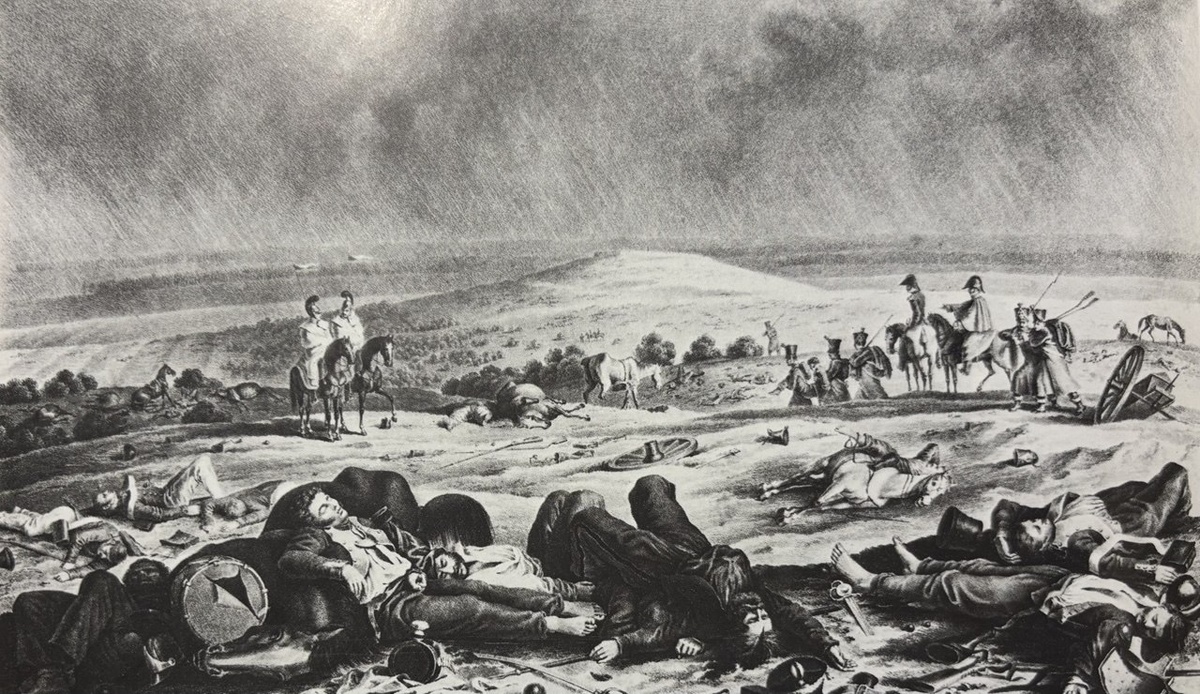 Х.В. Фабер дю Фор. Бородинское поле битвы. 7 сентября 1812. 1830-е гг.