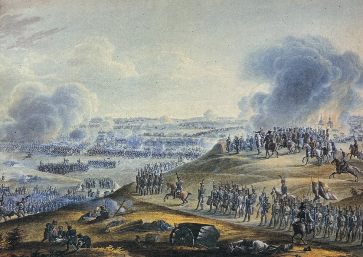 Неизвестный художник. Бородинское сражение. 1820-е гг.