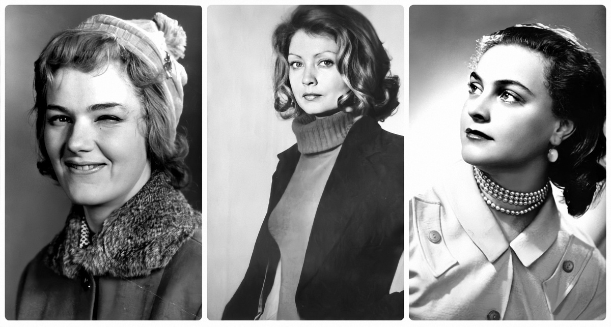 мой фотоколлаж - Назовите имена этих красавиц советского кино. Тест