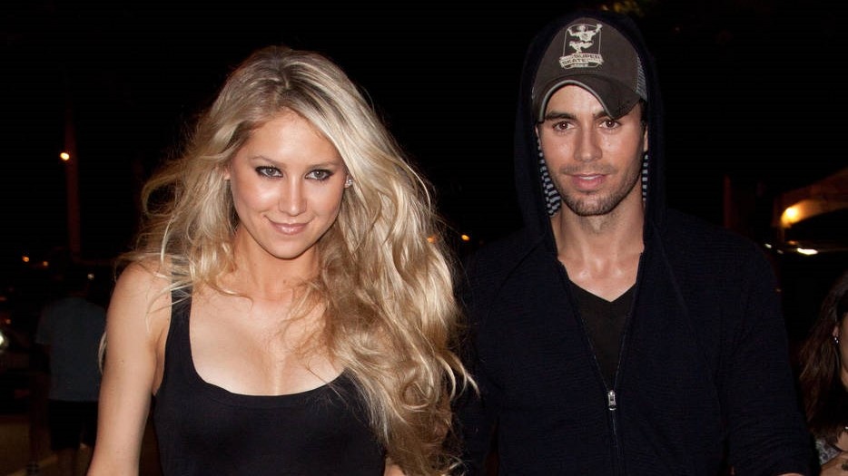 Анна Курникова с Энрике Иглесиасом