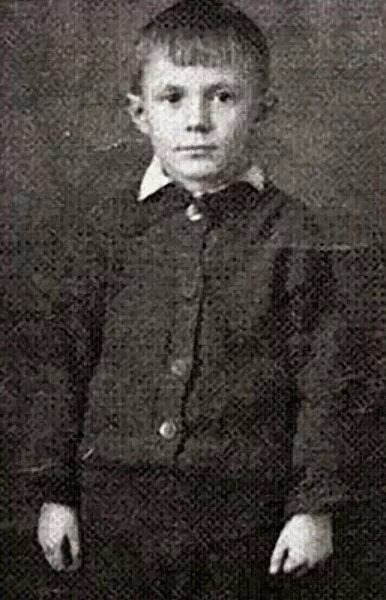 Юрий Соломин в детстве 