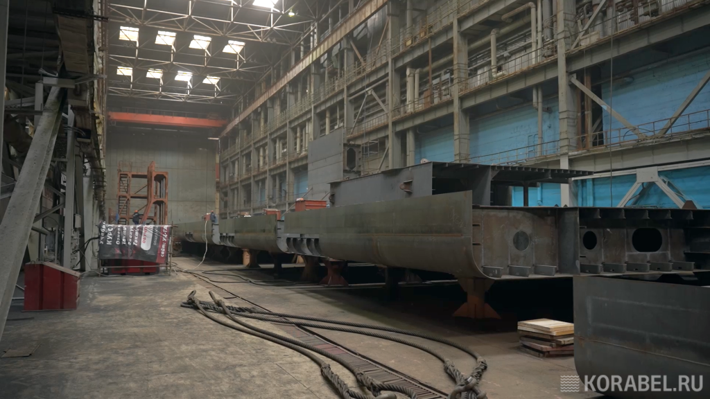 На судостроительном заводе "Лотос" ЮЦСС / Фото: Корабел.ру  📷
