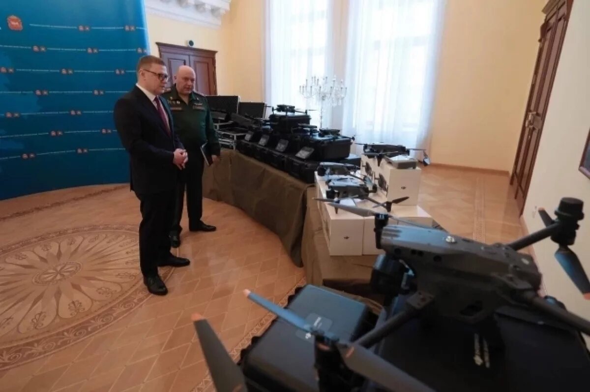    Текслер передал бойцам СВО квадрокоптеры и андидроновые ружья