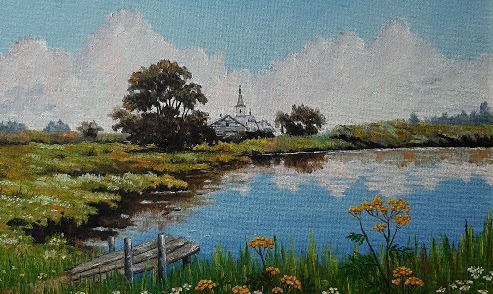    В Туле проходит выставка «Живописный мир Светланы Раджабовой»