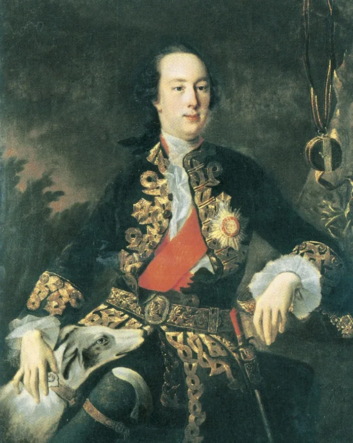 Портрет графа Петра Шереметева. Иван Аргунов.