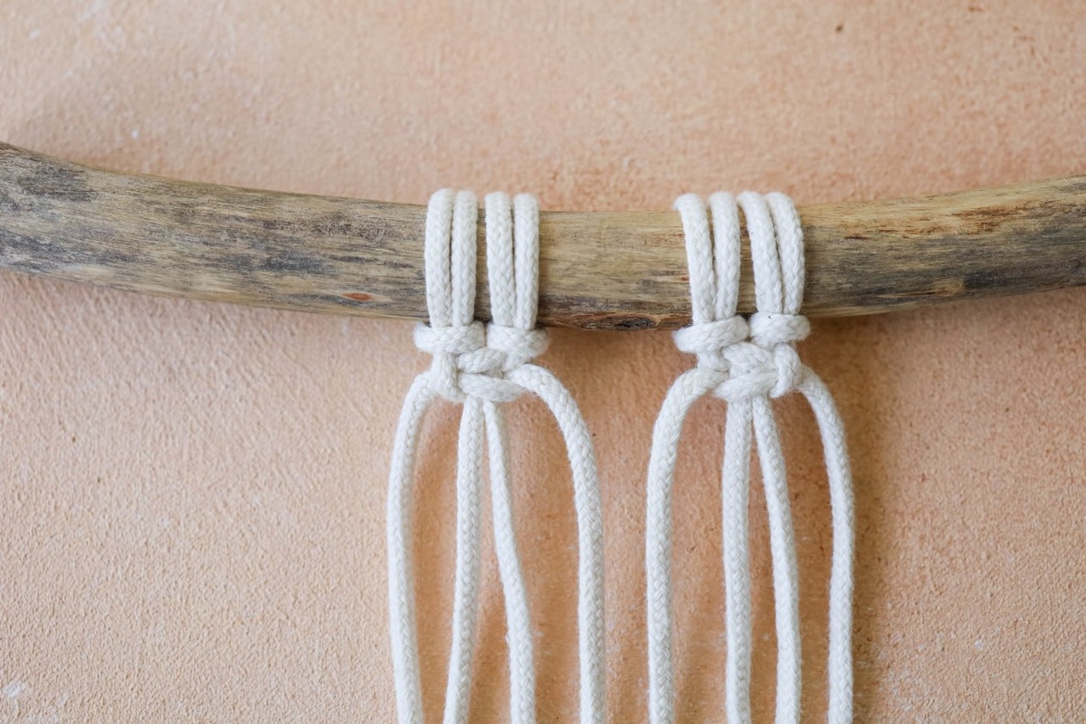 Квадратные узлы. Фото Марии Зиминой.