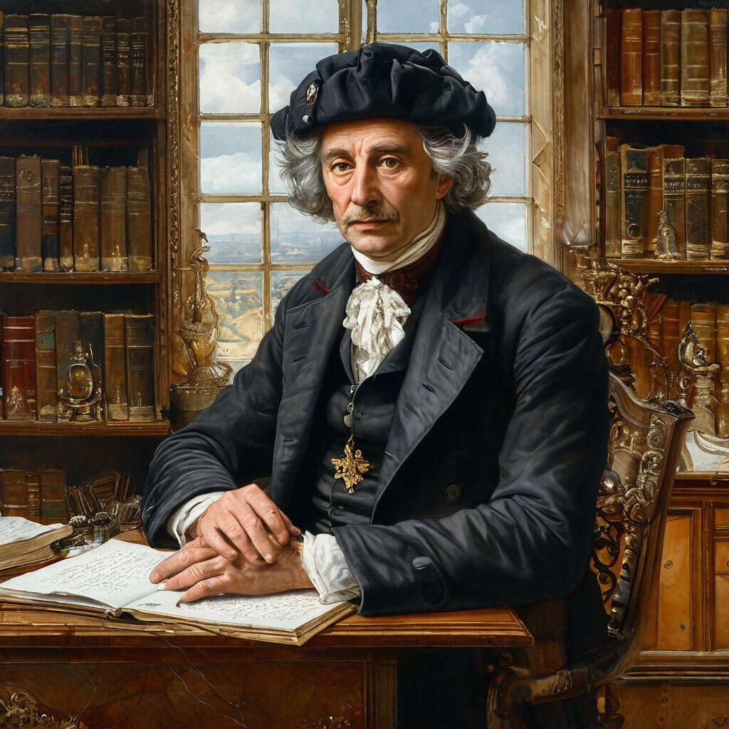 Пьер Фошар глазами ИИ