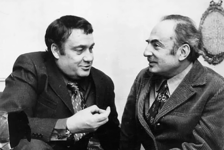 Эльдар Рязанов и Эмиль Брагинский