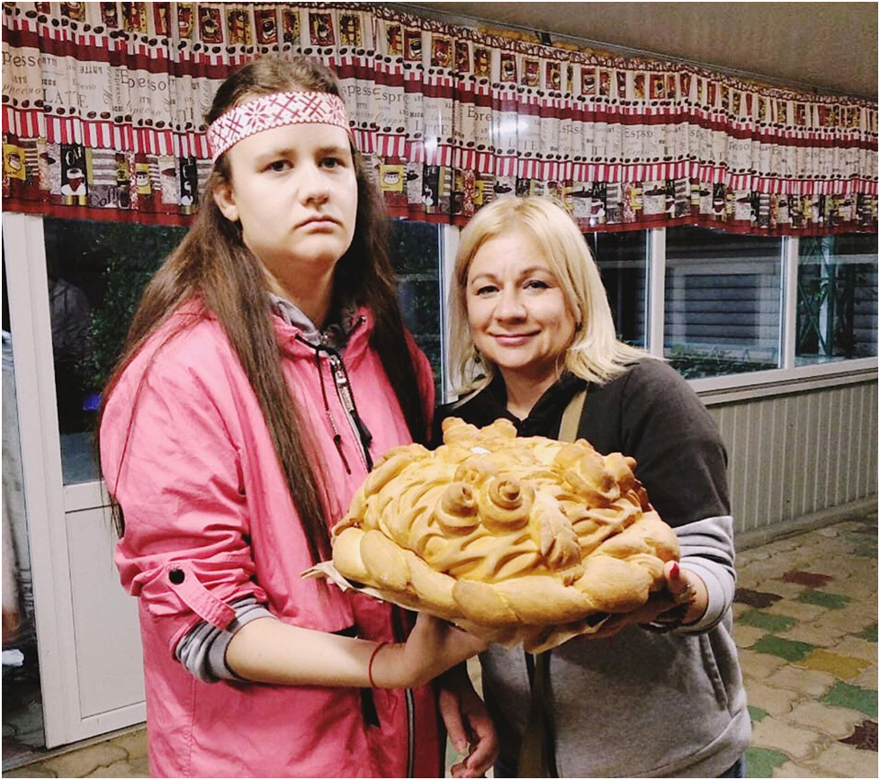 Анна Калашникова с дочерью Соней