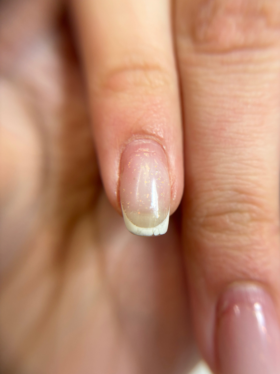 На фото вы видите маникюр спустя 13 дней.