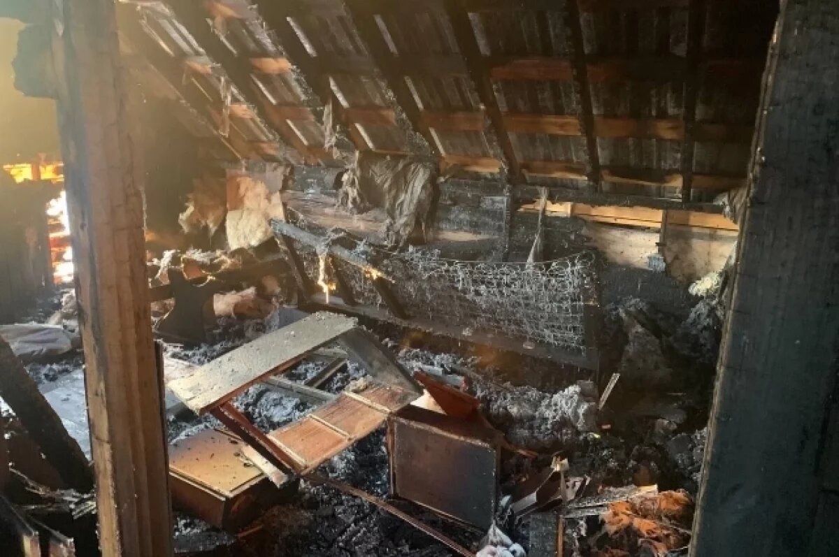    В Пензенской области возбудили дело по факту смерти ребенка при пожаре