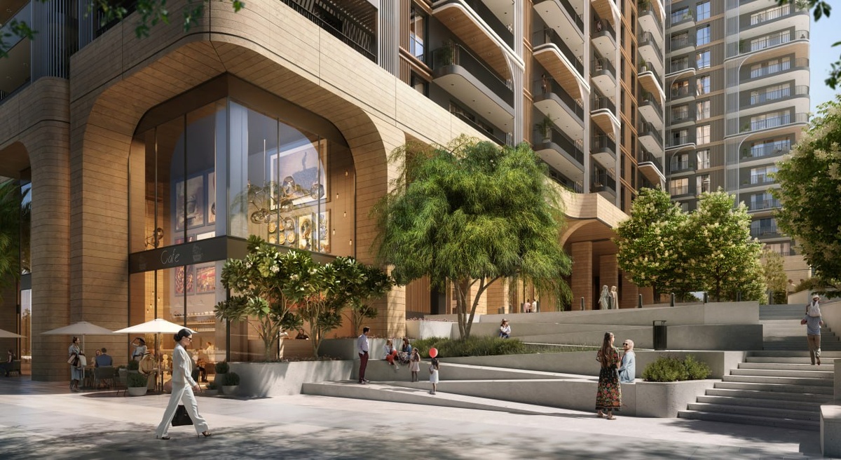 Рекламные материалы застройщика Aldar